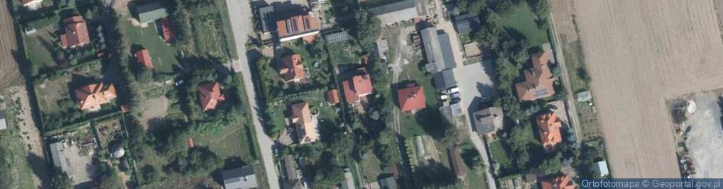 Zdjęcie satelitarne Dębina ul.