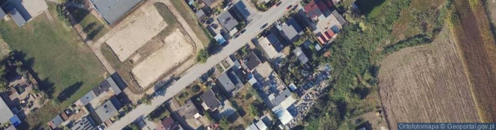 Zdjęcie satelitarne Dębowa ul.