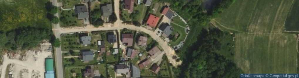Zdjęcie satelitarne Dębowa ul.