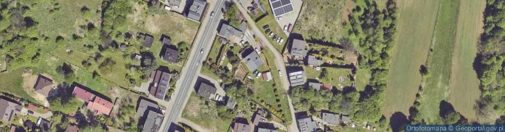 Zdjęcie satelitarne Dębina ul.