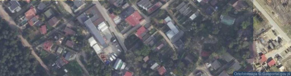 Zdjęcie satelitarne Deptak ul.