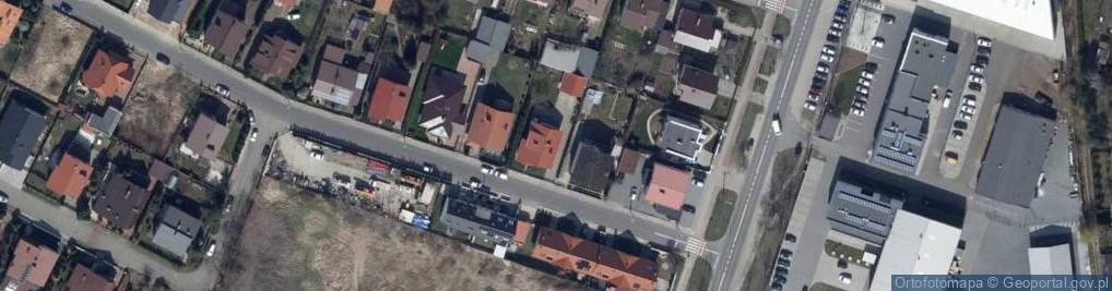 Zdjęcie satelitarne Dekarska ul.