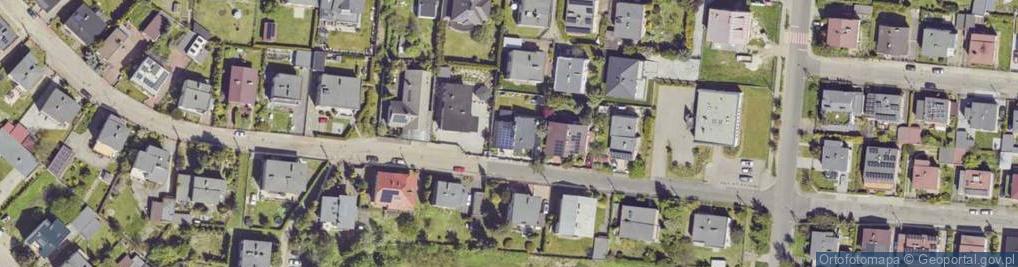 Zdjęcie satelitarne Dębowa ul.