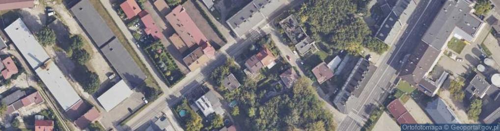 Zdjęcie satelitarne Dębowa ul.