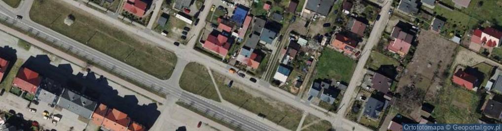 Zdjęcie satelitarne Dębogórska ul.