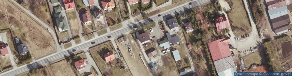 Zdjęcie satelitarne Dębicka ul.