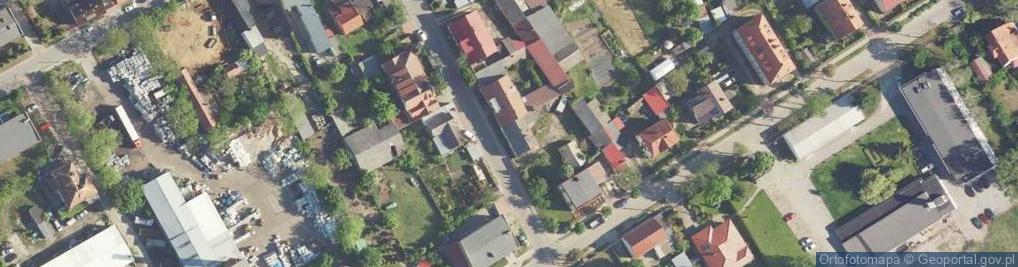 Zdjęcie satelitarne Demokratyczna ul.