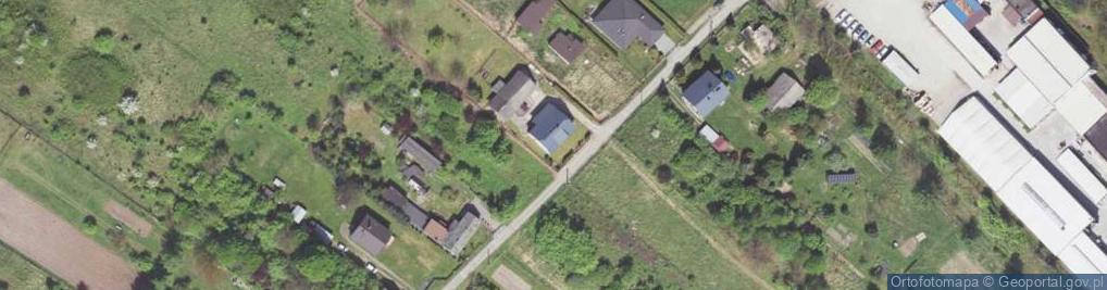 Zdjęcie satelitarne Dębowa Góra ul.