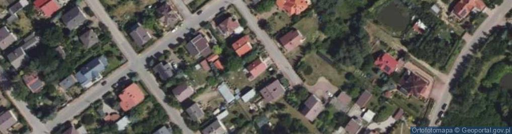 Zdjęcie satelitarne Dębowa ul.