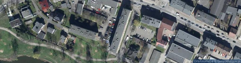 Zdjęcie satelitarne Dębowa ul.
