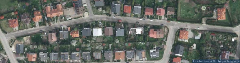 Zdjęcie satelitarne Dębowa ul.