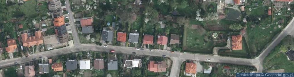 Zdjęcie satelitarne Dębowa ul.