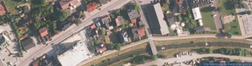 Zdjęcie satelitarne Deptak nad Żylicą ul.