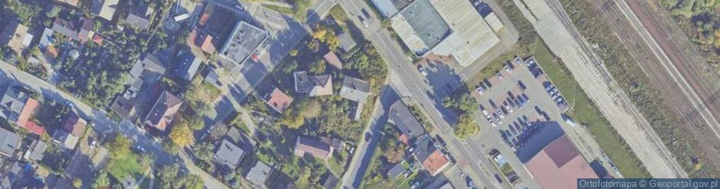 Zdjęcie satelitarne Długa ul.