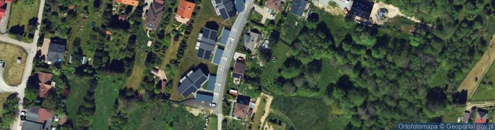 Zdjęcie satelitarne Długa ul.