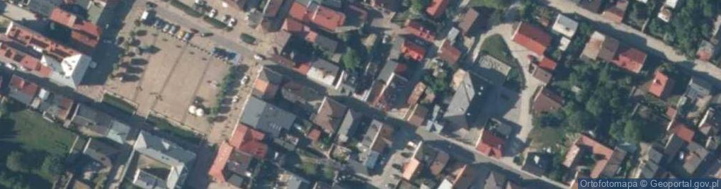 Zdjęcie satelitarne Długa ul.