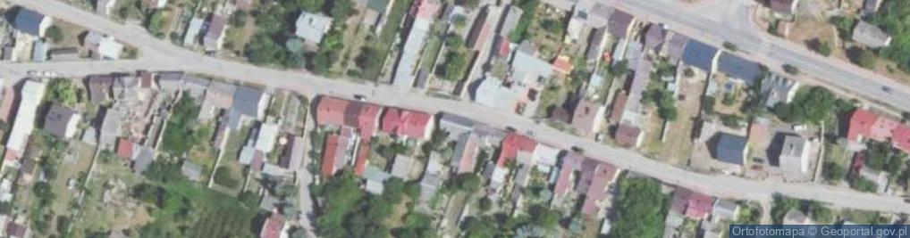 Zdjęcie satelitarne Długa ul.