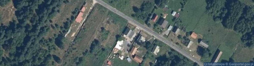 Zdjęcie satelitarne Długa Brzezina ul.