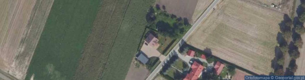 Zdjęcie satelitarne Długa Wieś Druga ul.