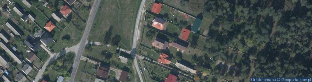 Zdjęcie satelitarne Długi Kąt ul.