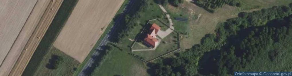 Zdjęcie satelitarne Dłusk ul.