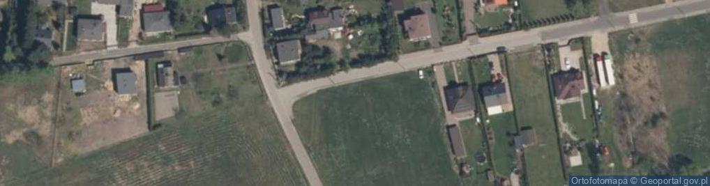 Zdjęcie satelitarne Dłutów ul.