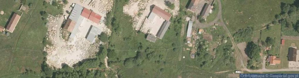 Zdjęcie satelitarne Dłużyna Górna ul.