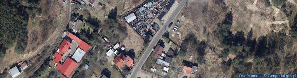 Zdjęcie satelitarne Długa ul.