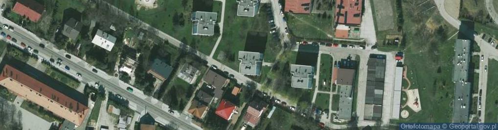 Zdjęcie satelitarne Długa ul.