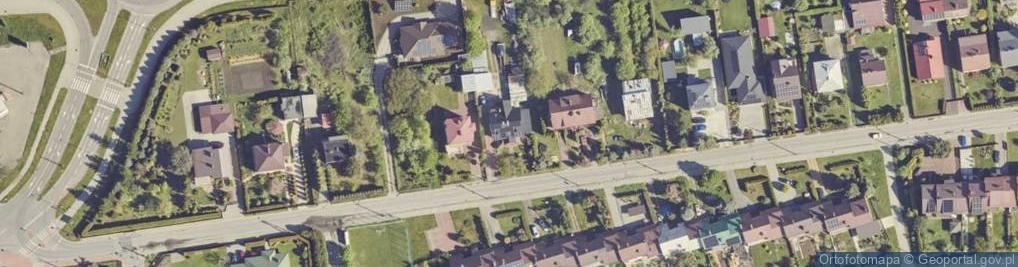 Zdjęcie satelitarne Długa ul.