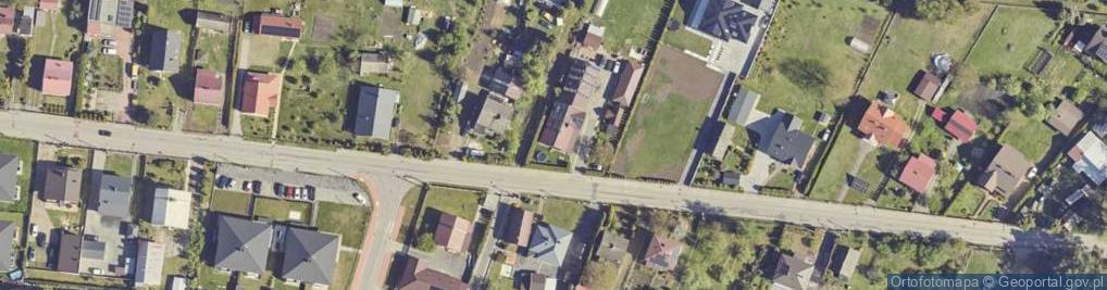 Zdjęcie satelitarne Długa ul.