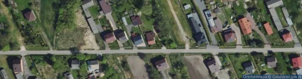 Zdjęcie satelitarne Długa ul.