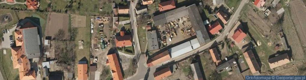 Zdjęcie satelitarne Długa ul.