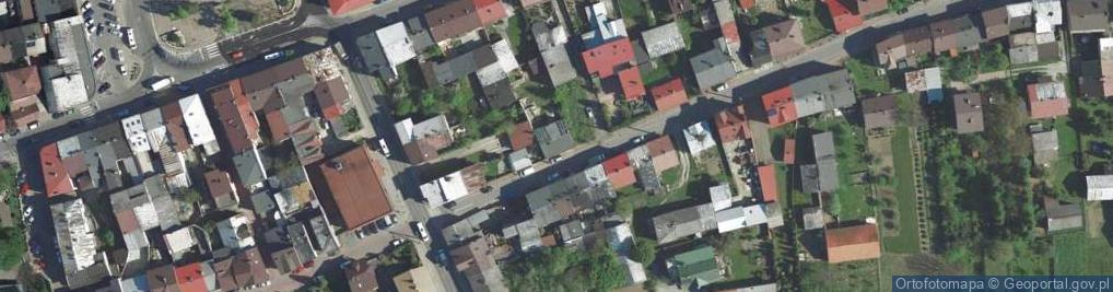 Zdjęcie satelitarne Długa ul.