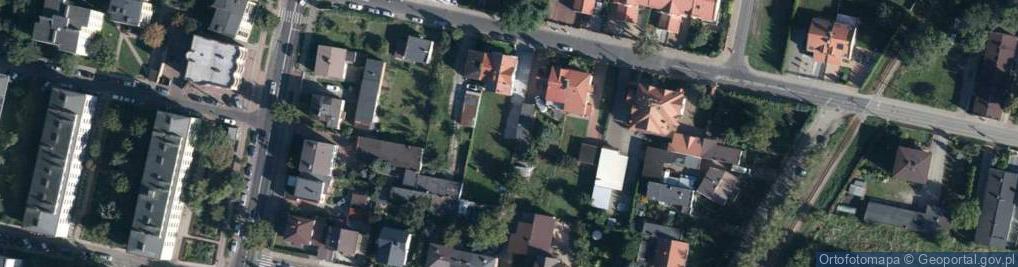 Zdjęcie satelitarne Długa ul.