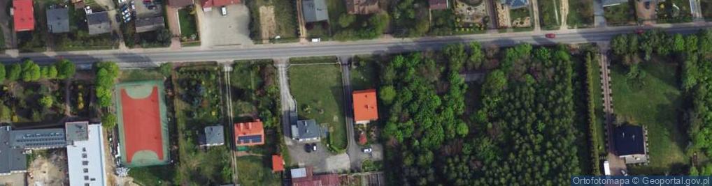 Zdjęcie satelitarne Długa ul.