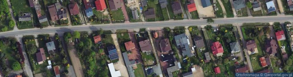 Zdjęcie satelitarne Długa ul.