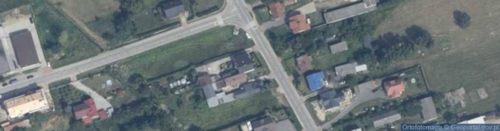 Zdjęcie satelitarne Długa ul.