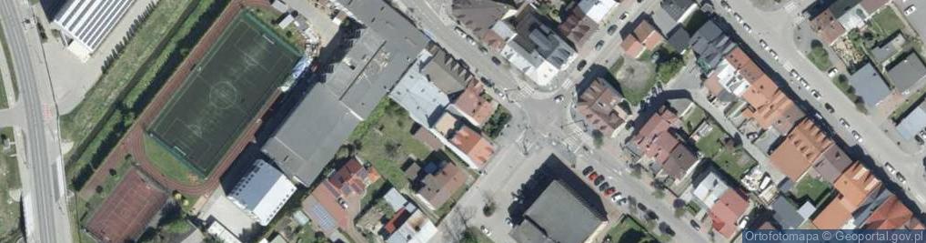 Zdjęcie satelitarne Długa ul.