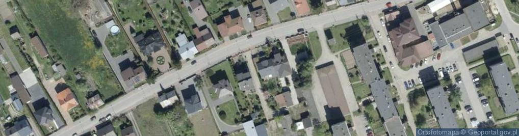 Zdjęcie satelitarne Długa ul.