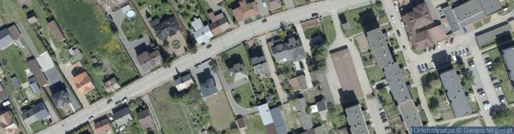 Zdjęcie satelitarne Długa ul.