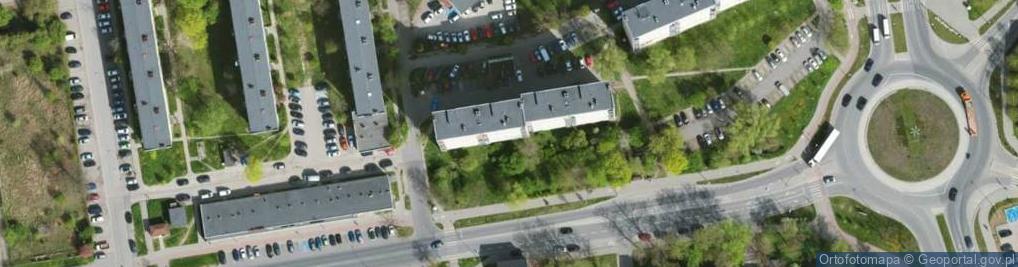 Zdjęcie satelitarne Dmowskiego Romana ul.