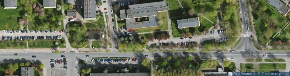 Zdjęcie satelitarne Dmowskiego Romana ul.