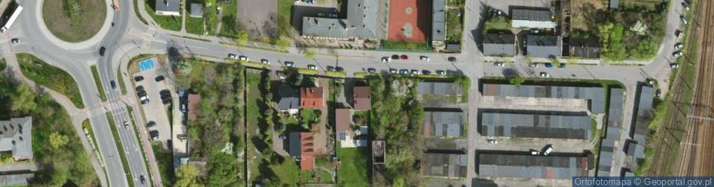 Zdjęcie satelitarne Dmowskiego Romana ul.