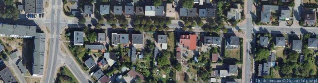 Zdjęcie satelitarne Dmowskiego Romana ul.