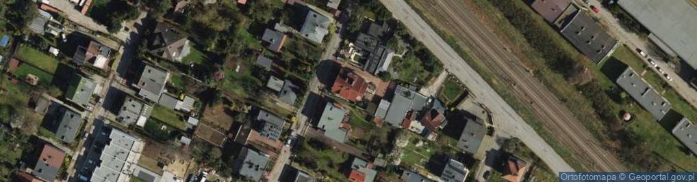 Zdjęcie satelitarne Dniestrzańska ul.