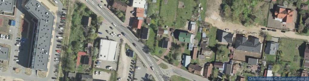 Zdjęcie satelitarne Dojlidy Fabryczne ul.