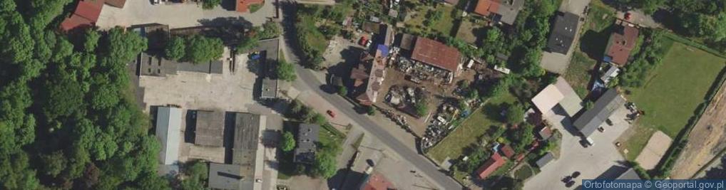 Zdjęcie satelitarne Dolne Młyny ul.