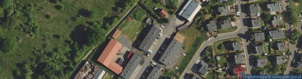Zdjęcie satelitarne Dolne Młyny ul.