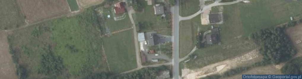 Zdjęcie satelitarne Dobczycka ul.